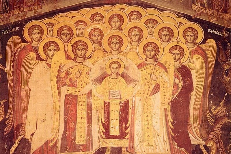 Комментарии к тропарю Небесным Силам