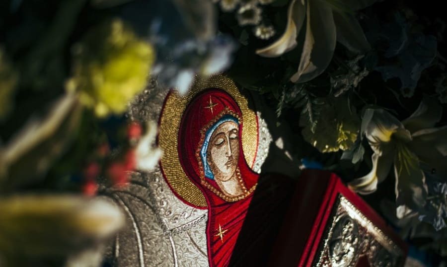 Богородица не умерла, а уснула