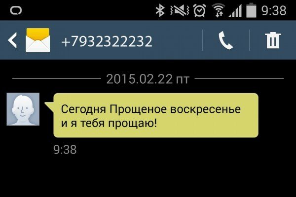 153 смски "Прости"