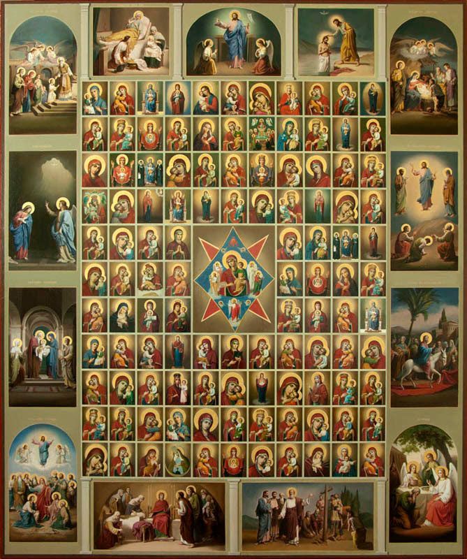 Почему так много икон Богородицы?