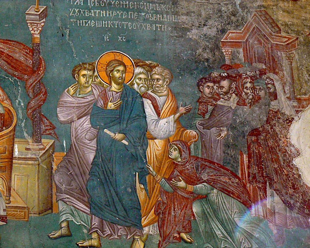 Размышляя над исцелением кровоточивой