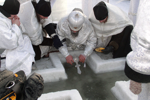 Освящение воды (церковные традиции и суеверия)