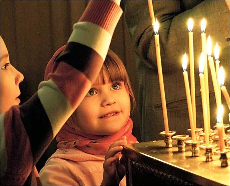 Малыш в храме