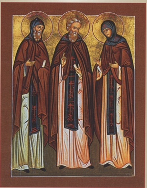 31 января. Препп.Кирилл и Мария  Радонежские