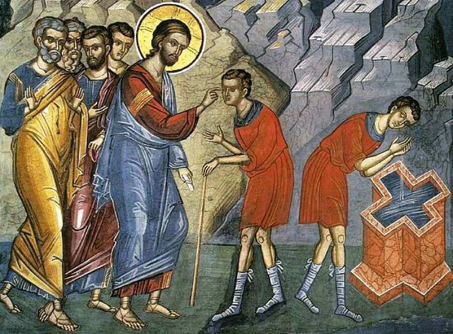 Беседа на апостольское чтение  Недели о слепом