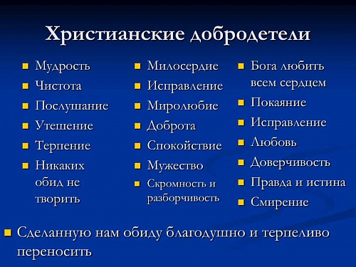 Степени добродетели