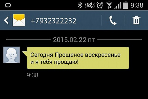 153 смски "Прости"