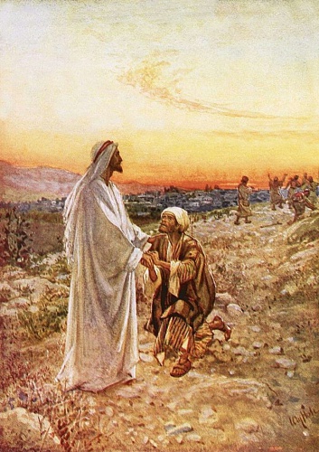 Он простер руку, прикоснулся и сказал: Хочу, очистись